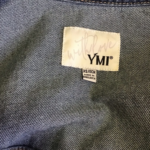 3 for 20 $ bundle YMI oversized distressed jean jacket - Picture 2 of 10